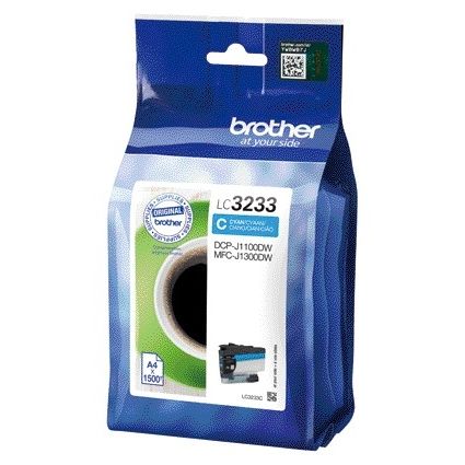 Brother - Inktcartridge LC-3233C blauw