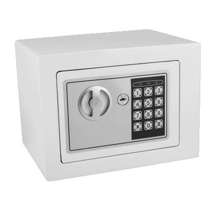 Pavo - Kluis mini elektronisch 230x170x170mm wit