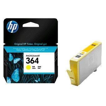 HP - Inktcartridge cb320ee 364 geel