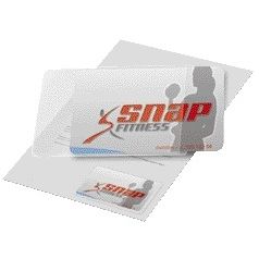 Djois - Visitekaarttas 95x60mm zelfklevend korte zijde open transparant 10 stuks