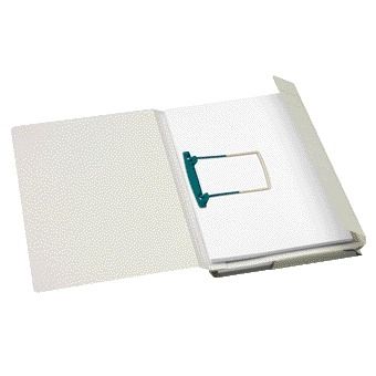 Jalema - Dossier combiné folio 1 rabat recyclé 250gr gris | 40 pièces