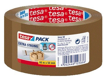 Tesa - Pack emballage extra 66mx50mm pvc br | 6 pièces