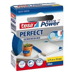 Tesa - Textiele perfect 2.75mx19mm blauw | 10 stuks