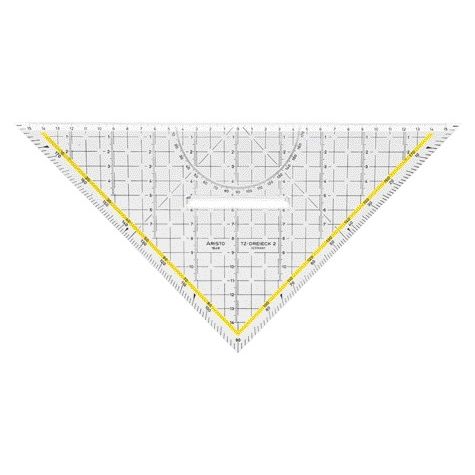 Aristo - Geodriehoek 1648/2 met greep 325mm | 10 stuks