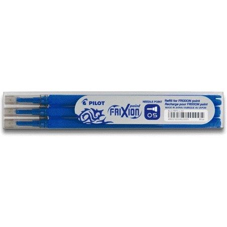 Pilot - Rollerpenvulling friXion fijn blauw set à 3 stuks