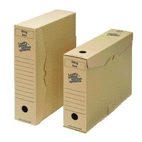 Loeff's - Archivbox Loeff Aktenbox 3003 Folio 345x250x80mm Karton
