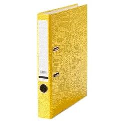 Qbasic - Ordner A4 50mm Karton gelb