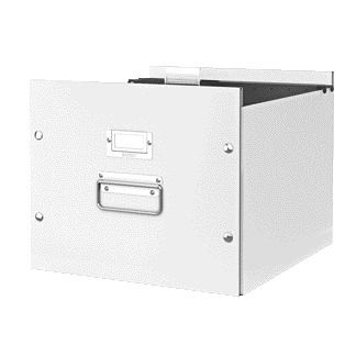 Leitz - Hangmappenbox click store WOW gerecycled karton 357x285x367mm wit