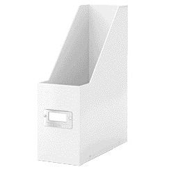 Leitz - Tijdschriftencassette wow click store wit | 6 stuks