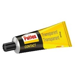 Pattex - lijm tube 50 gram op blister transparant