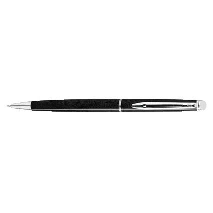 Waterman - Balpen Hémisphère black lacquer CT medium
