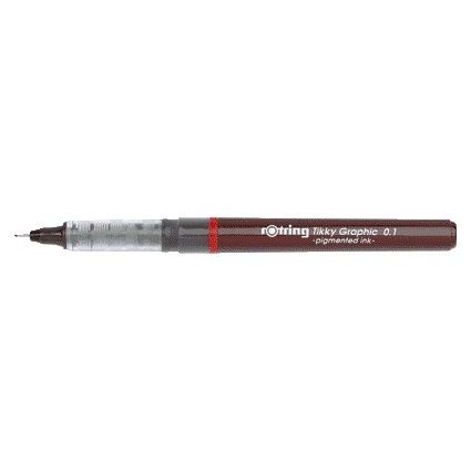 Rotring - Fineliner tikky graphic 0.1mm | 12 stuks
