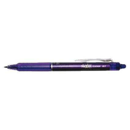 Pilot - Stylo roller friXion clicker moyen violet