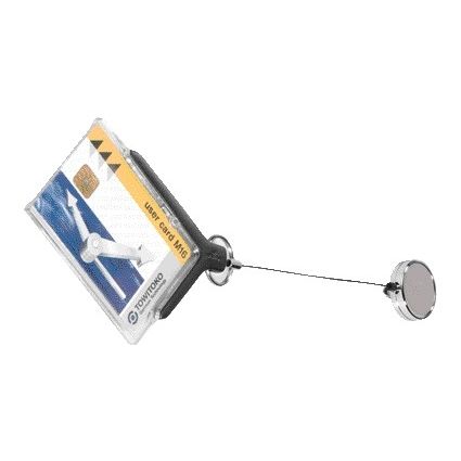 Durable - Veiligheidspashouder 8307 met afrolmechanisme antr