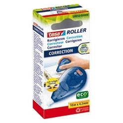 Tesa - Correctione ® ecoLogo® rechts linkshändig 10mx4,2mm Hängebox | 5 Stück