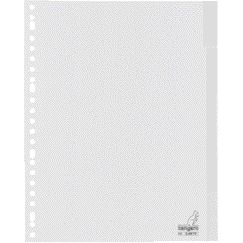 Kangaro - Languettes 23 trous G405FM 5 pièces + fenêtre gris PP | 25 pièces