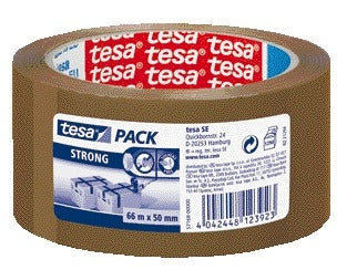 Tesa - Pack emballage fort 66mx50mm pp marron | 6 pièces