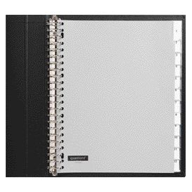 Quantore - Tabbladen 23-gaats 12-delig+venster extra breed PP | 10 stuks