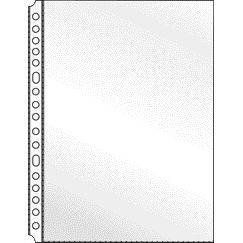 Kangaro - Showtas 17-gaats A5 PP 0.12mm glad 10 stuks