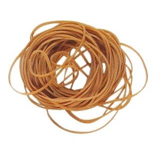 Standard Rubber Band - Elastiek standard 14 50x1.5mm 500gr 2600st bruin | 10 stuks