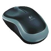 Logitech - Souris M185 pour ordinateur portable anthracite/noir