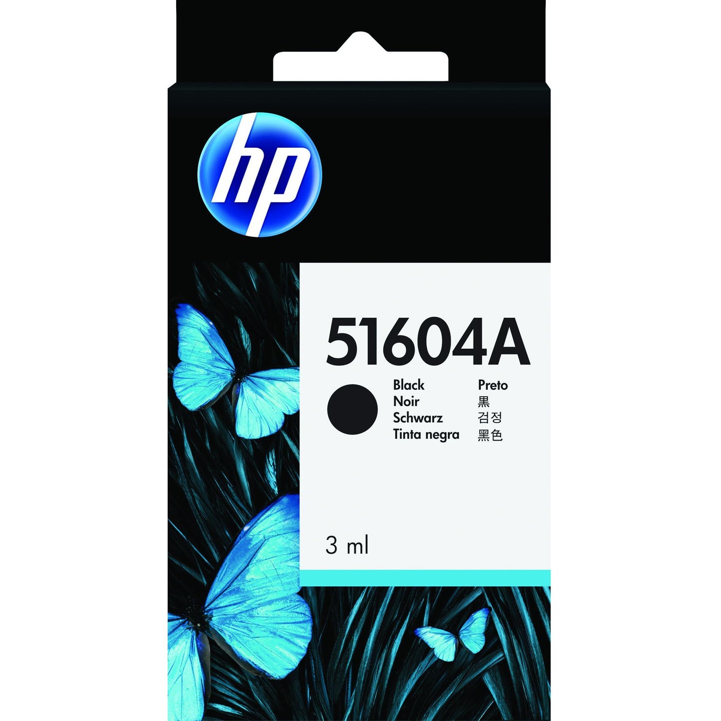 HP - Tintenpatrone 51604a schwarz