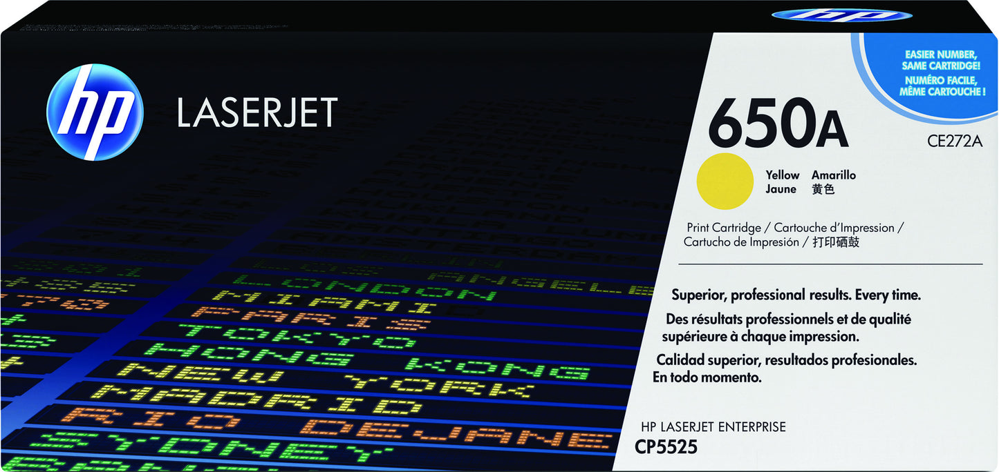 HP - Tonerkartusche ce272a 650a gelb