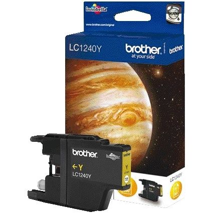 Brother - Tintenpatrone LC-1240Y gelb