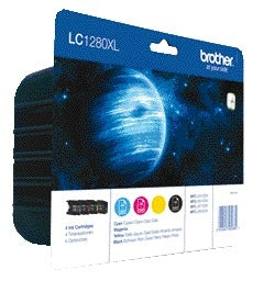Brother - Hoge opbrengst inktcartridge pakket: Cyaan / Magenta / Geel / Zwart