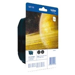 Brother - Inktcartridge LC-1100BK2 zwart 2X