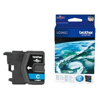 Brother - Tintenpatrone LC-985C blau | 5 Stück