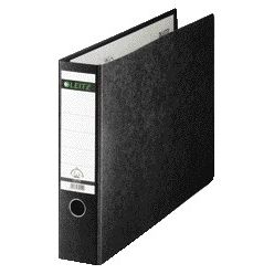 Leitz - Ordner 1073 180° zonder sleuven en randbeschermers 77mm karton..