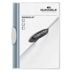 Durable - Klemmap swingclip 30v wt | 25 stuks