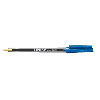 Staedtler - Kugelschreiber Stick 430 blau mittel | 10 Stück