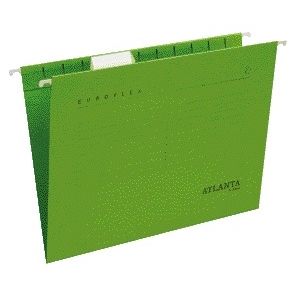 Quantore - Hängemappe Djois Flex Recycling A4 V-Boden grün | 25 Stück