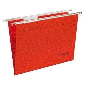 Djois - Hangmap folio frontaal recycled V-bodem rood | 25 stuks