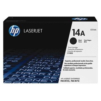 HP - Cartouche toner cf214a 14a noir