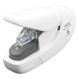 PLUS - Nietmachine nieten zonder nietjes wit