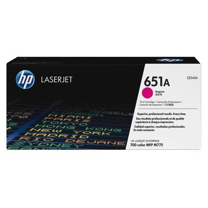 HP - Cartouche toner ce343a 651a rouge