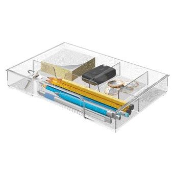 Leitz - Insert pour caisson à tiroirs transparent