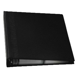 Sigel - Visitekaartringband VZ301 voor 400 kaarten 90x58mm velvet zwart | 5 stuks