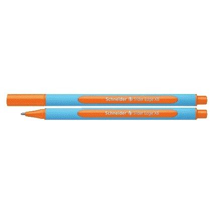 Schneider - Stylo à bille Slider Edge extra large orange | 10 pièces