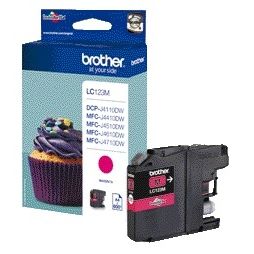 Brother - LC12inktcartridge 1 stuk(s) Origineel Magenta