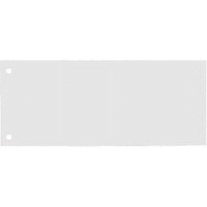 Qbasic - Scheidingsstrook 225x120mm 50vel wit