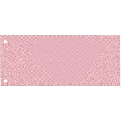 Oxford - Scheidingsstrook smal 240x105mm 190gr roze 100 stuks