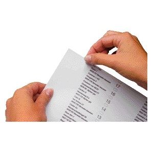 Jalema - Indicatie ruiterstroken Jockey 100mm wit 50 vel