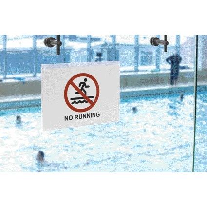 Djois - Presenteerhoes Signage A4 PP zelfklevend 10 stuks