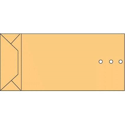 Quantore - Sachet d'échantillons enveloppe 120x285x50mm 120gr/m2 br 250 pièces