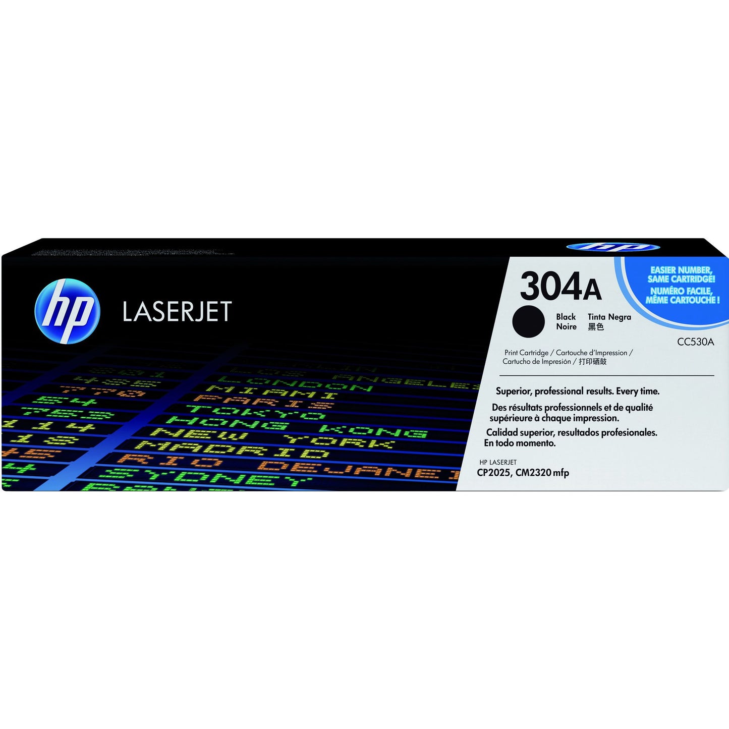 HP - Cartouche toner cc530a 304a noir