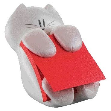 Post-it - Memoblokdispenser Z-Notes Kat 76x76mm incl notes roze